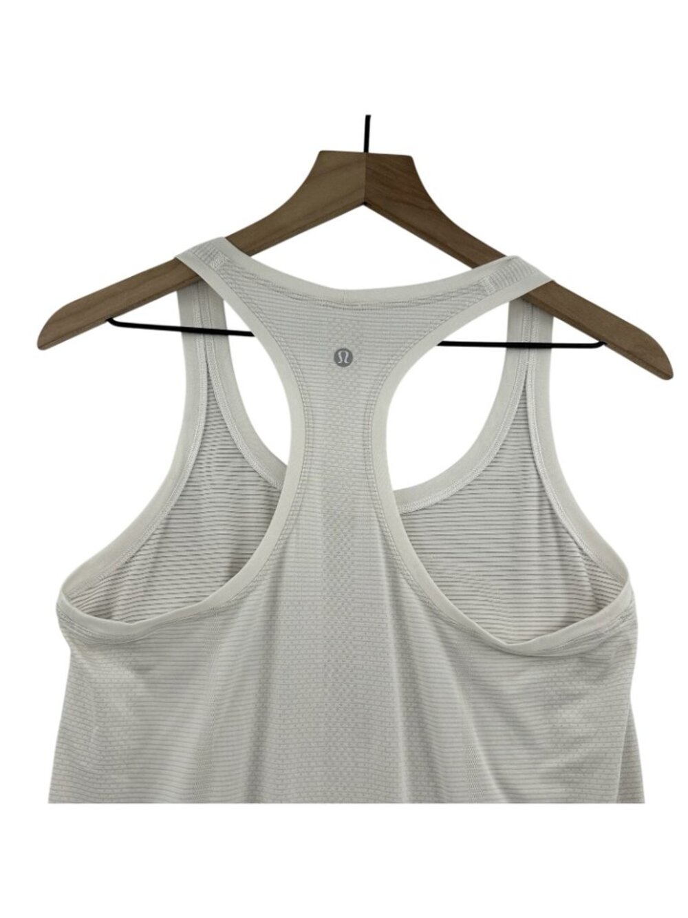 Lululemon Swiftly Tech Racerback Tank Top 2.0 Lightweight Women Size 8 White Gym - Picture 9 of 14